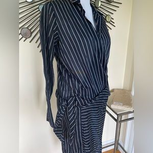 NWOT Humanoid Cotton Multi-Way Wrap Dress Size Small